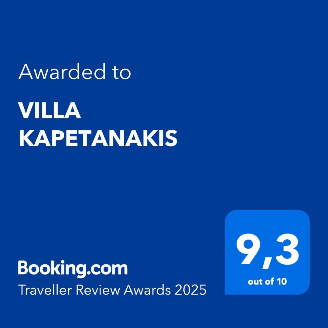 Villa Kapetanakis Redessan Esterno foto